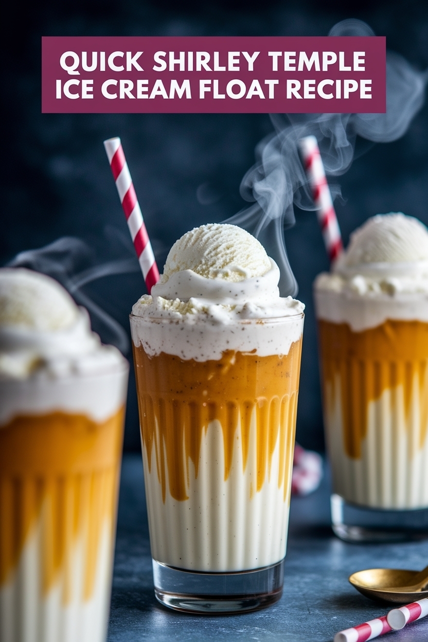 shirley temple ice cream float recipe