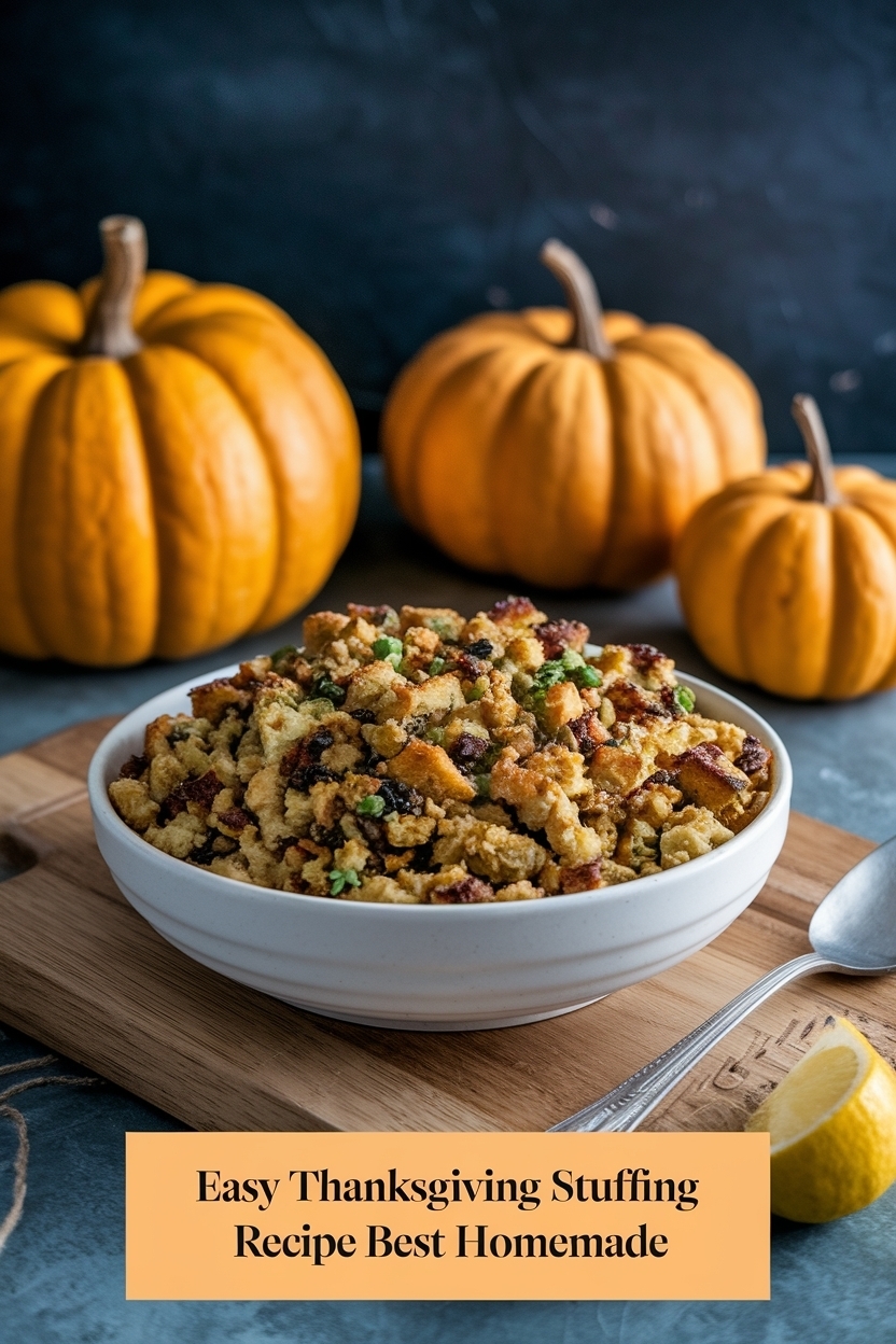 thanksgiving stuffing recipe best homemade