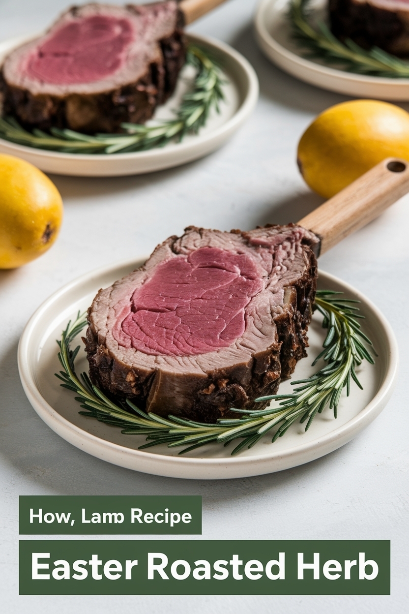 lamb recipe easter roasted herb