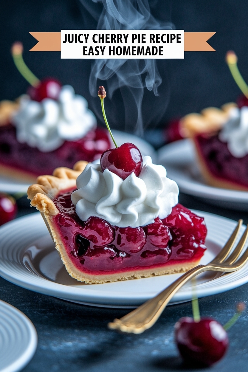cherry pie recipe easy homemade