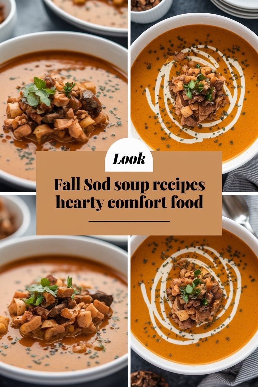 fall soup recipes hearty comfort food