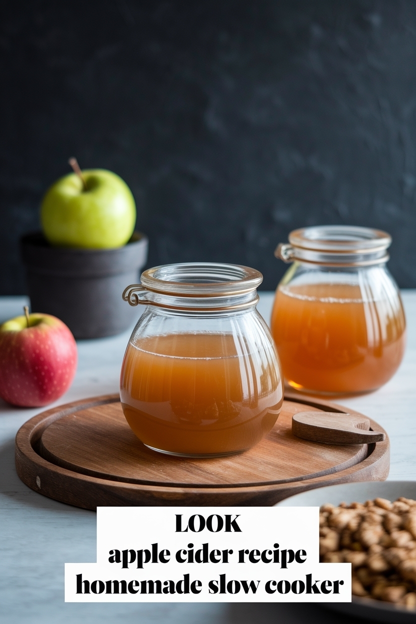 apple cider recipe homemade slow cooker