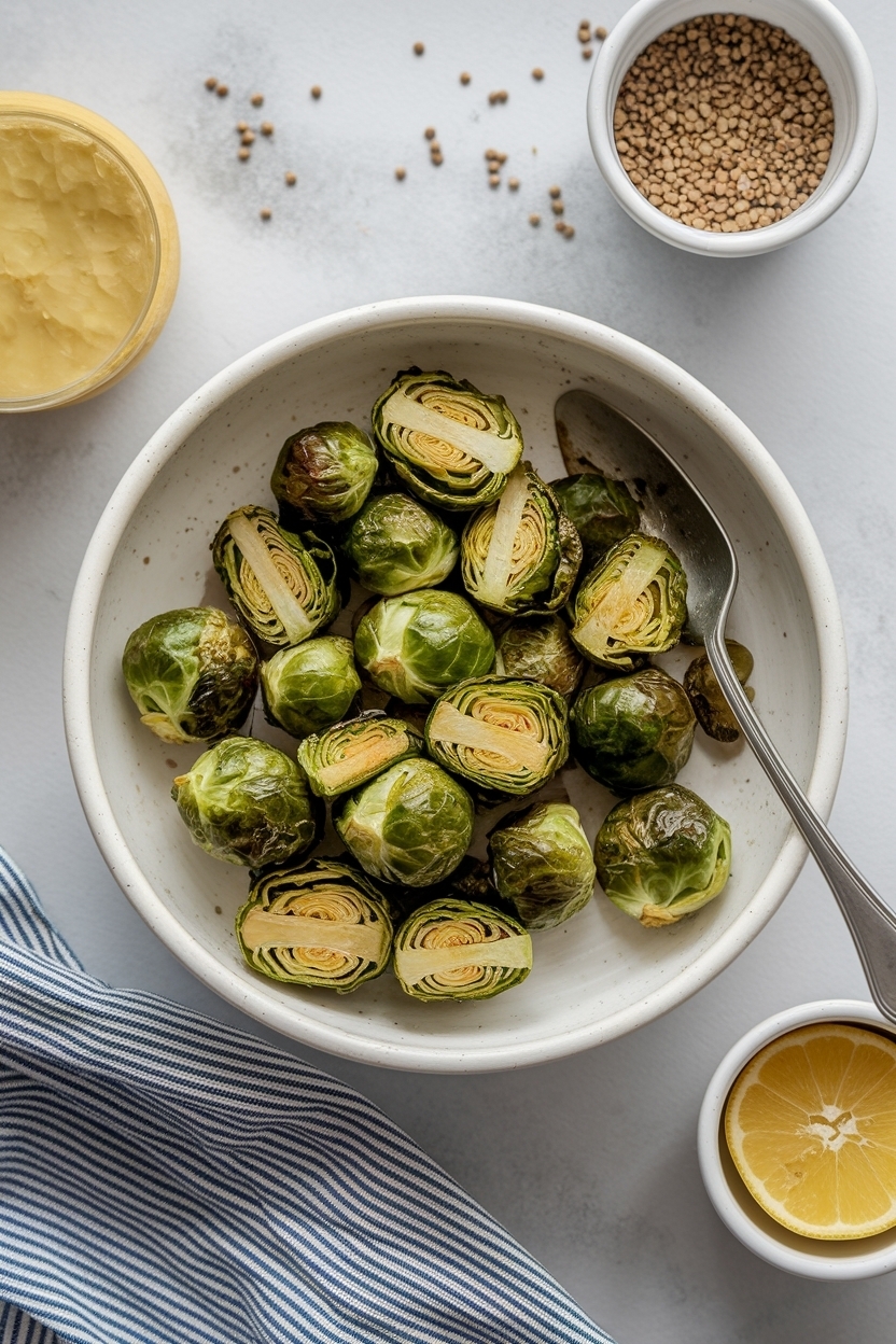 air fryer brussels sprouts recipe crispy