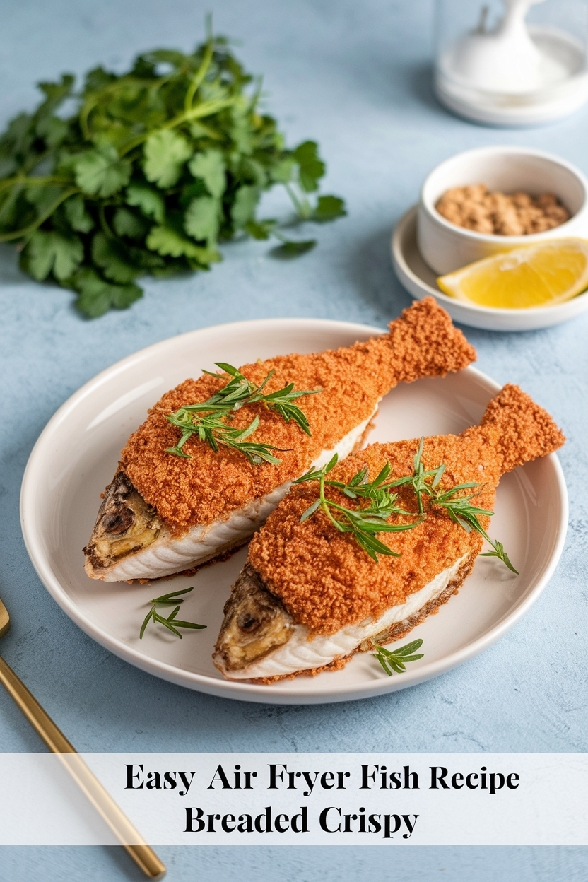 air fryer fish recipe breaded crispy