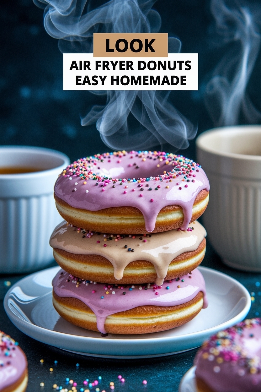air fryer donuts recipe easy homemade