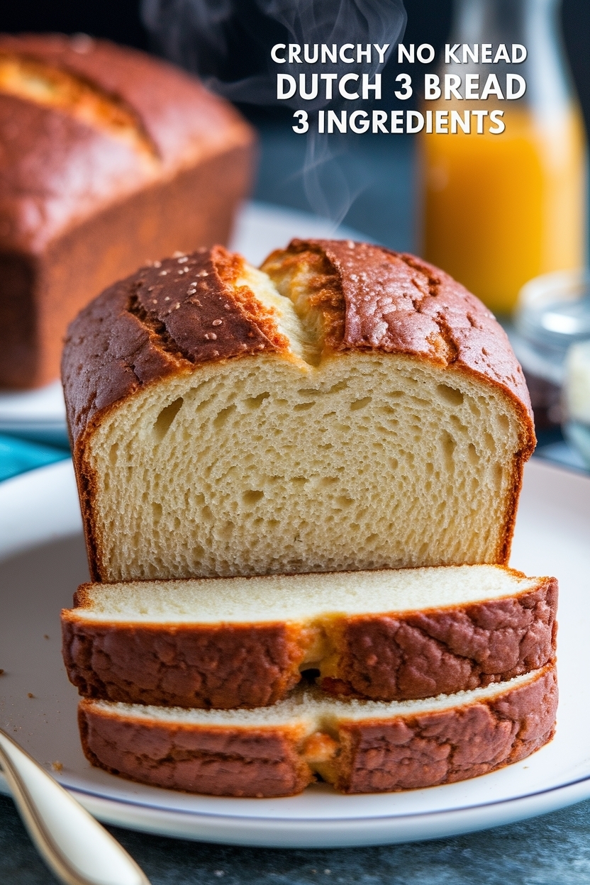 no knead dutch oven bread 3 ingredients