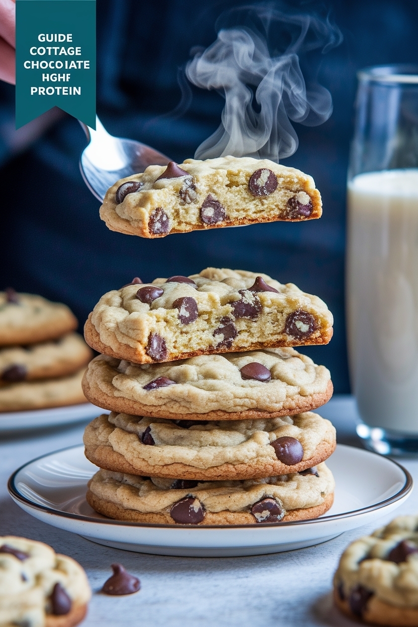 cottage cheese chocolate chip cookies high protein