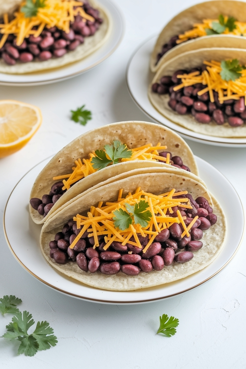 crispy bean and cheese tacos recipe