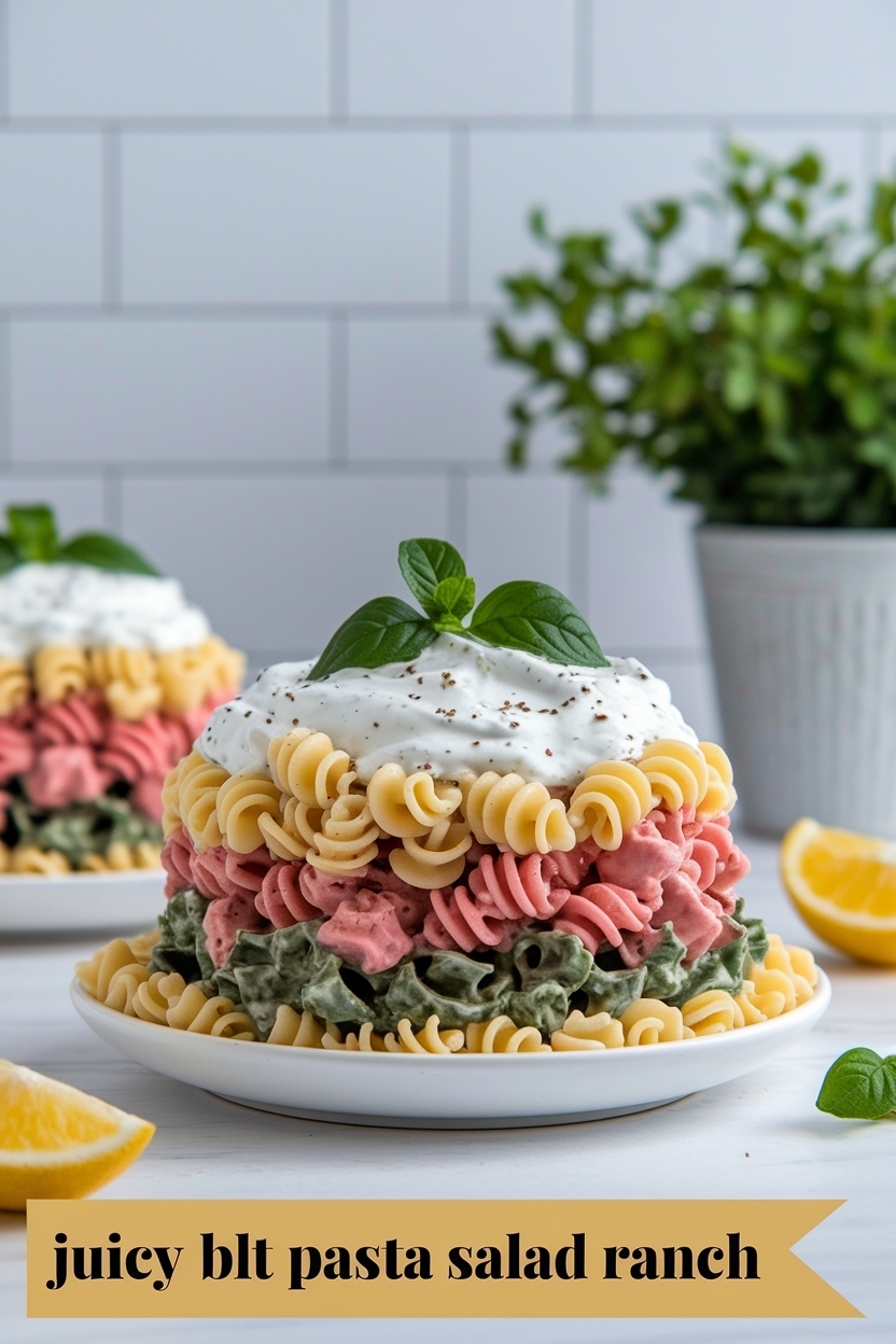 blt pasta salad ranch