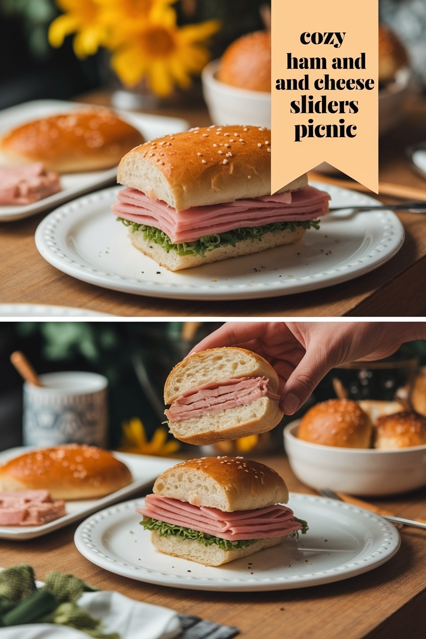 ham and cheese sliders picnic