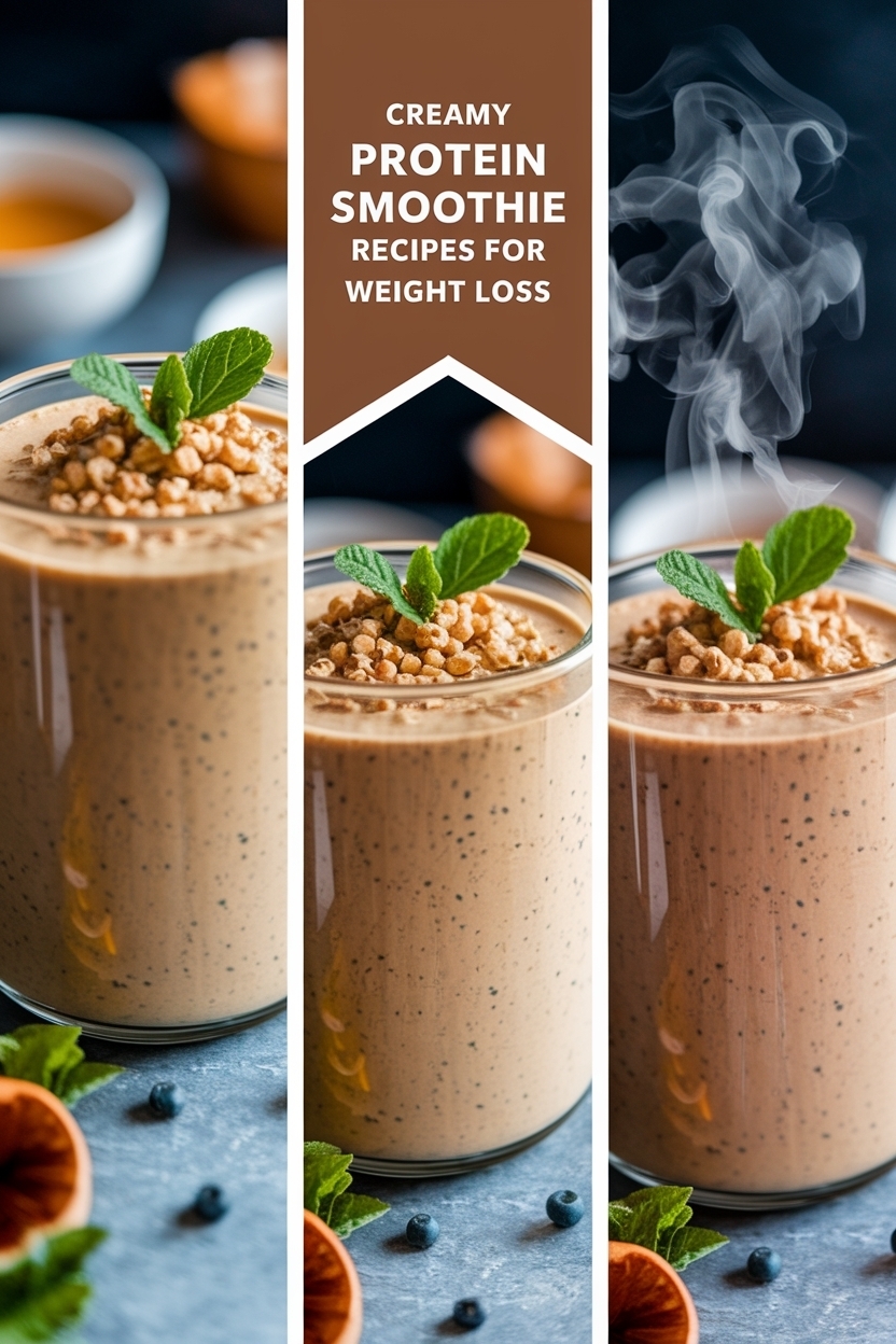 protein smoothie recipes for weight loss