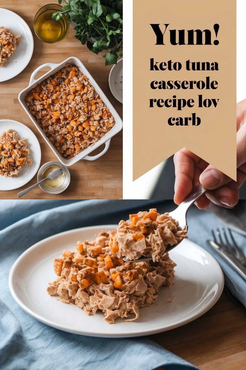 keto tuna casserole recipe low carb