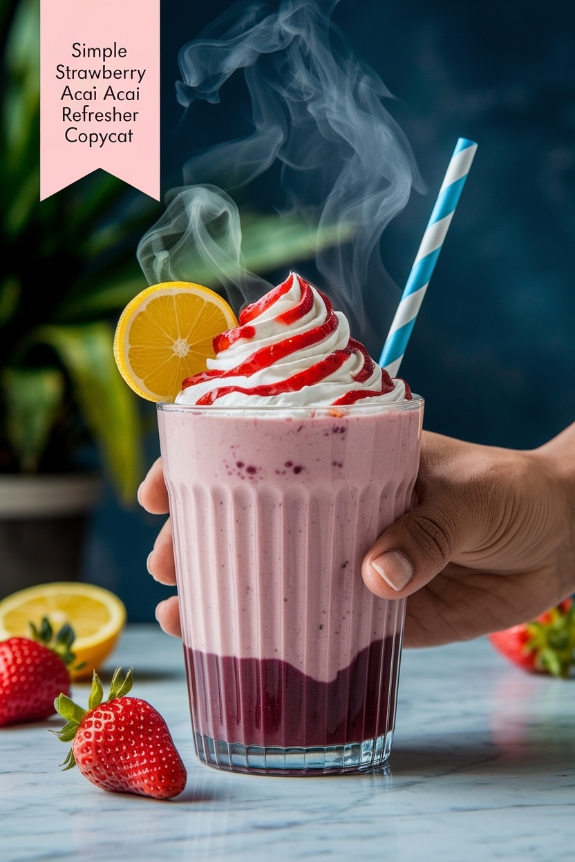 strawberry acai refresher copycat