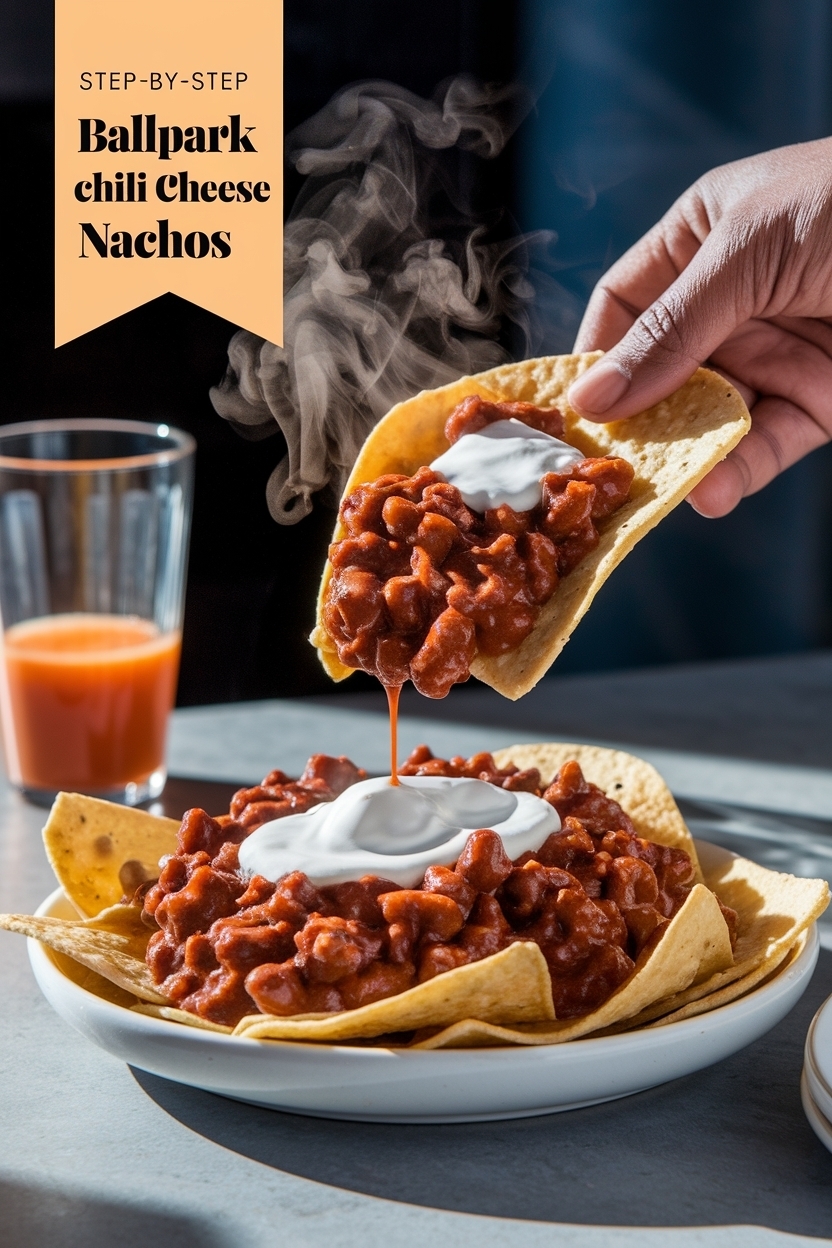 ballpark chili cheese nachos