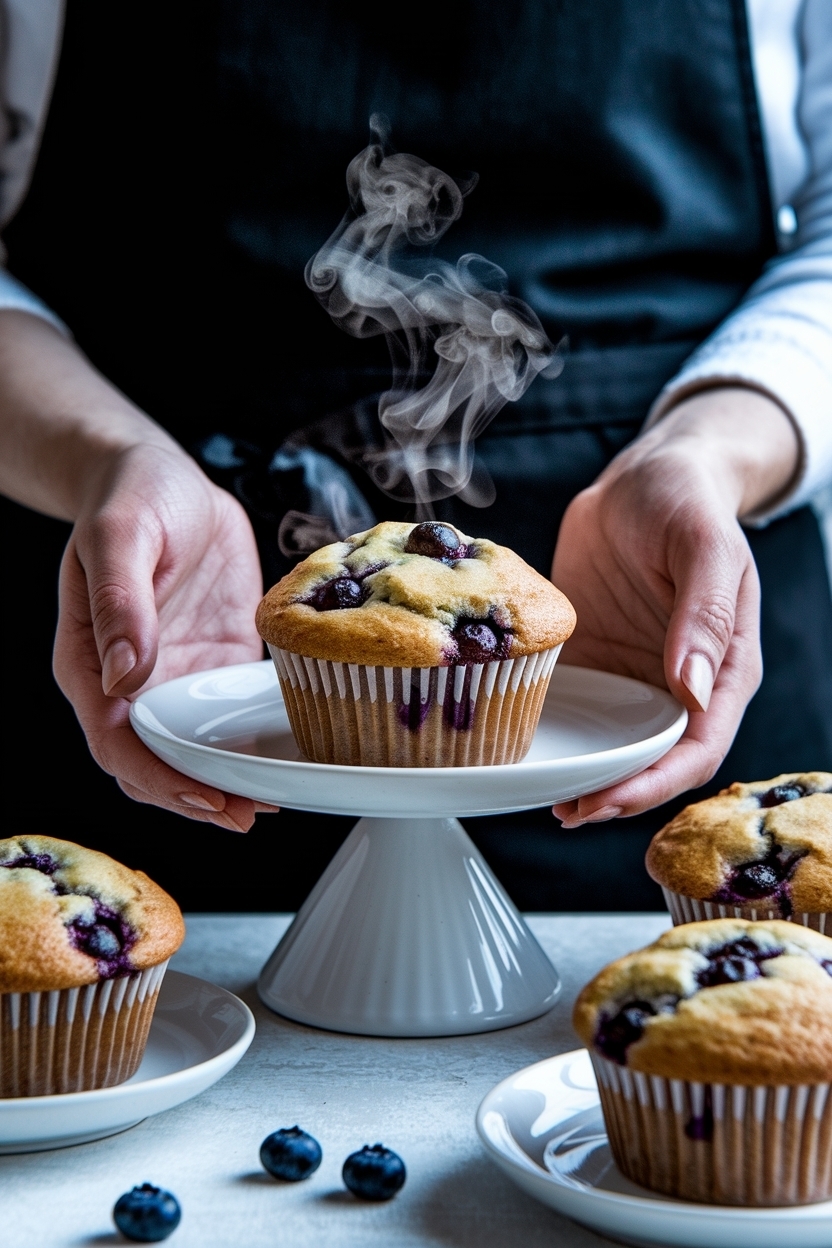 blueberry muffins recipe moist fluffy