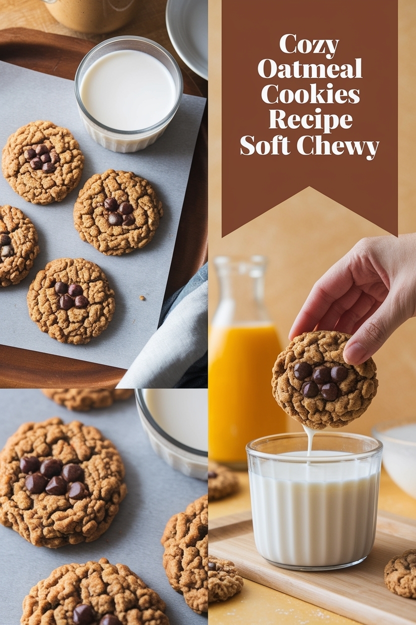 rhubarb oatmeal cookies - Extra Photo