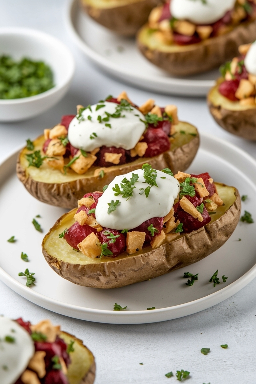 loaded potato skins recipe crispy baked