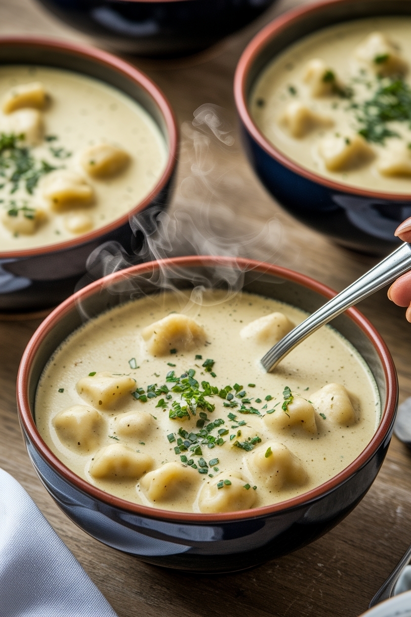 creamy chicken gnocchi soup olive garden copycat