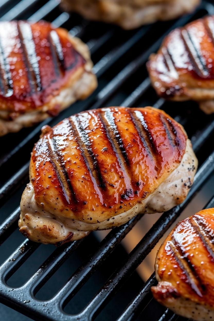 grilled chicken thigh marinade yogurt garlic