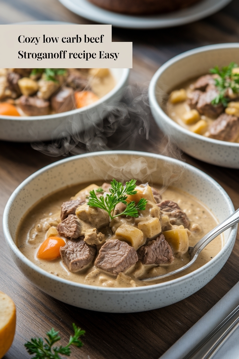 low carb beef stroganoff recipe easy