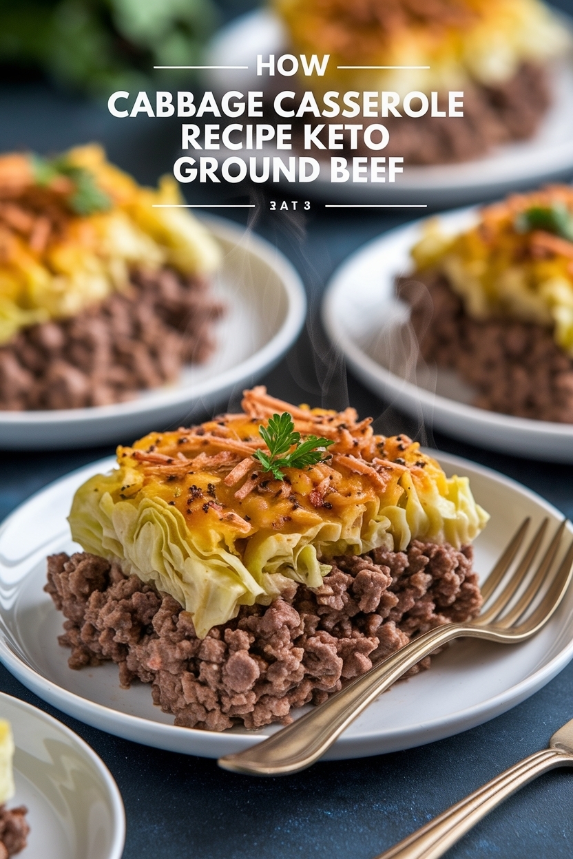 cabbage casserole recipe keto ground beef