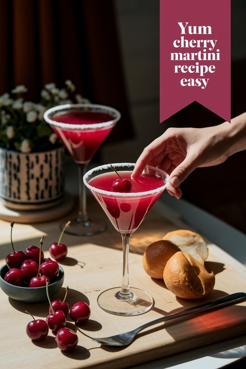 cherry martini recipe easy