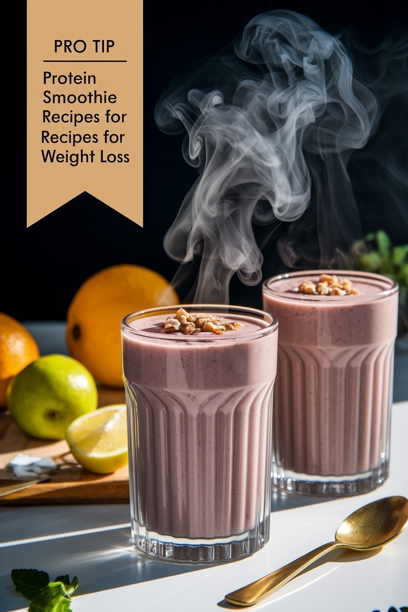 protein smoothie recipes for weight loss