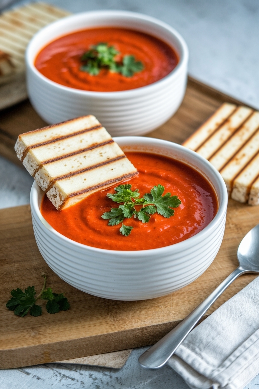 tomato soup recipe grilled cheese pairing