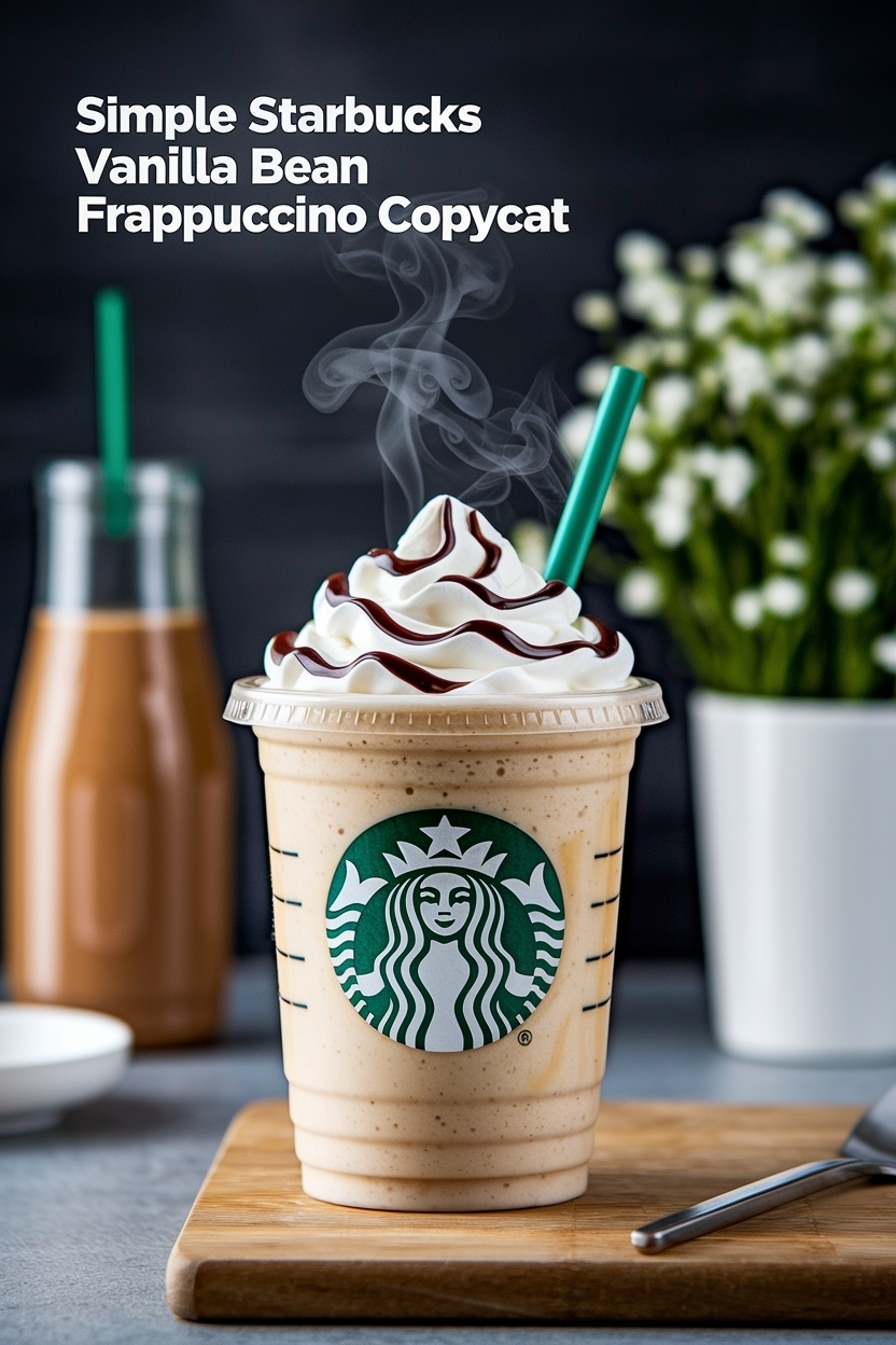 starbucks vanilla bean frappuccino copycat