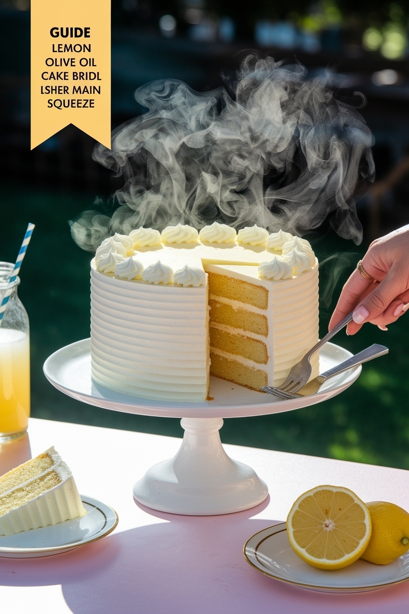 lemon olive oil cake bridal shower main squeeze