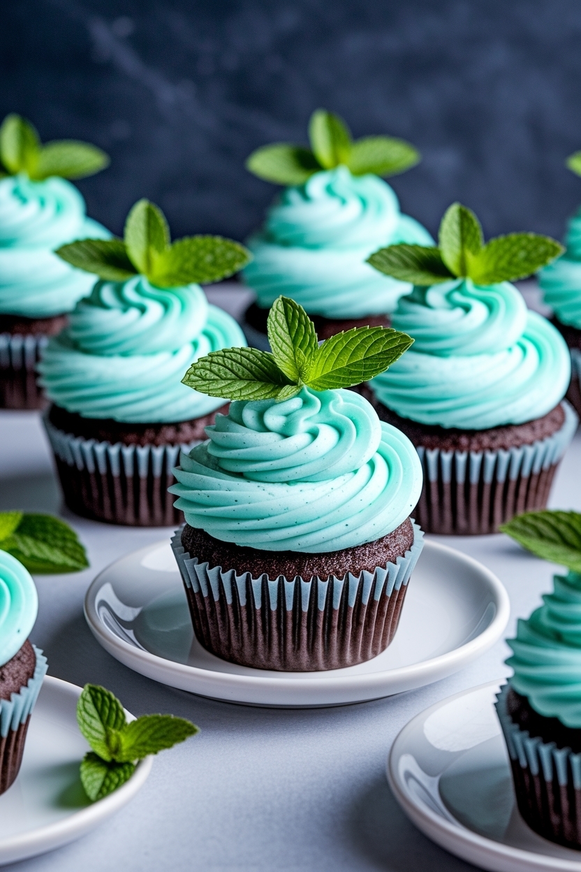 mint julep cupcakes derby