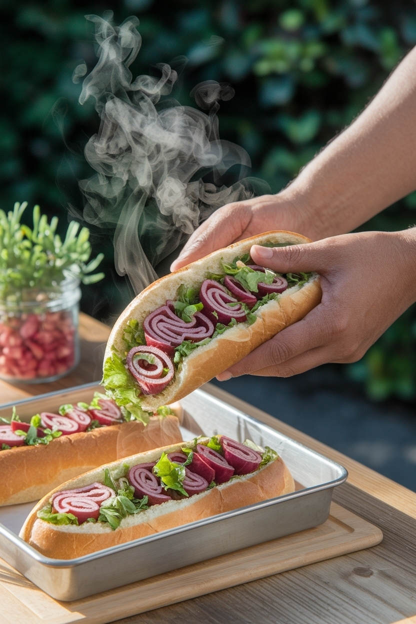 italian sub pinwheels picnic