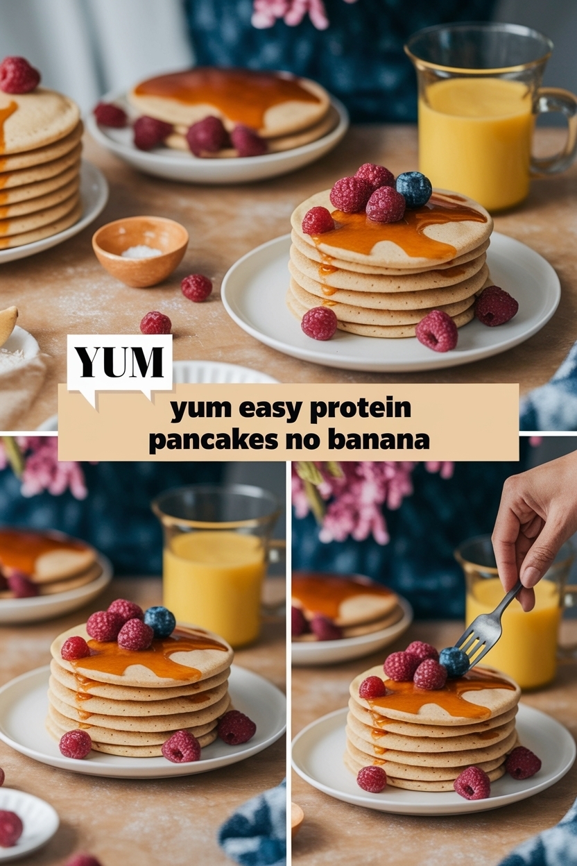 easy protein pancakes recipe no banana