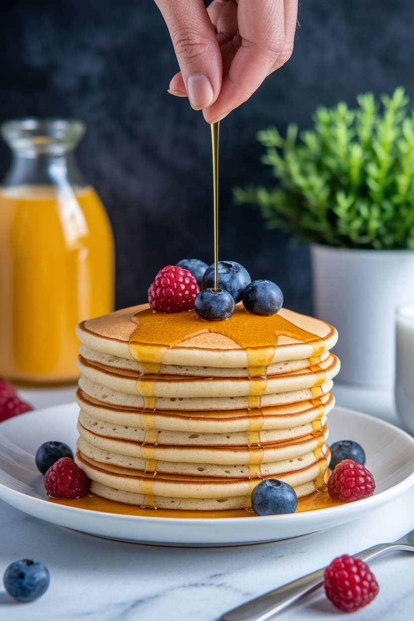 fluffy protein pancakes 3 ingredients