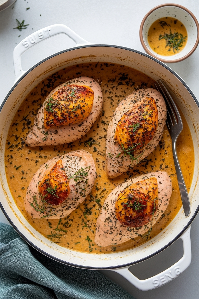 creamy tuscan chicken recipe one pan