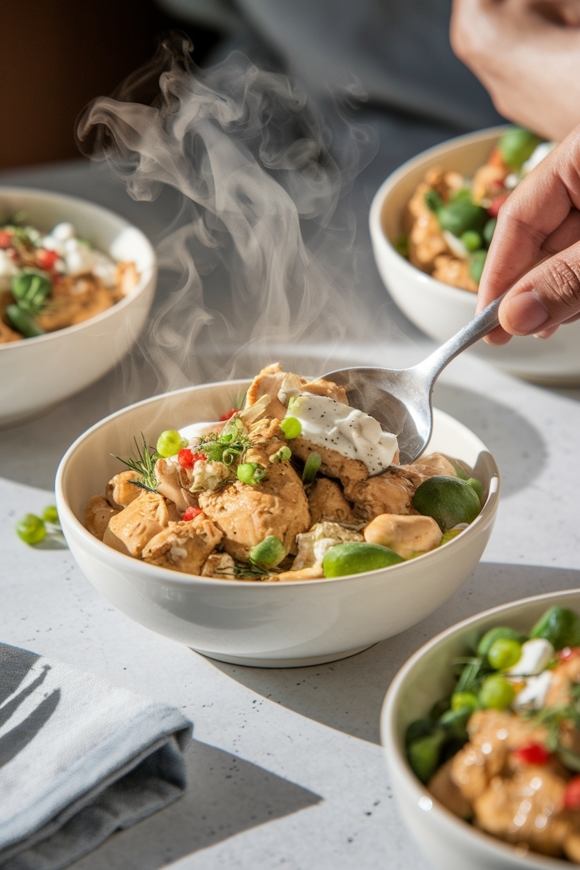 greek chicken bowls meal prep