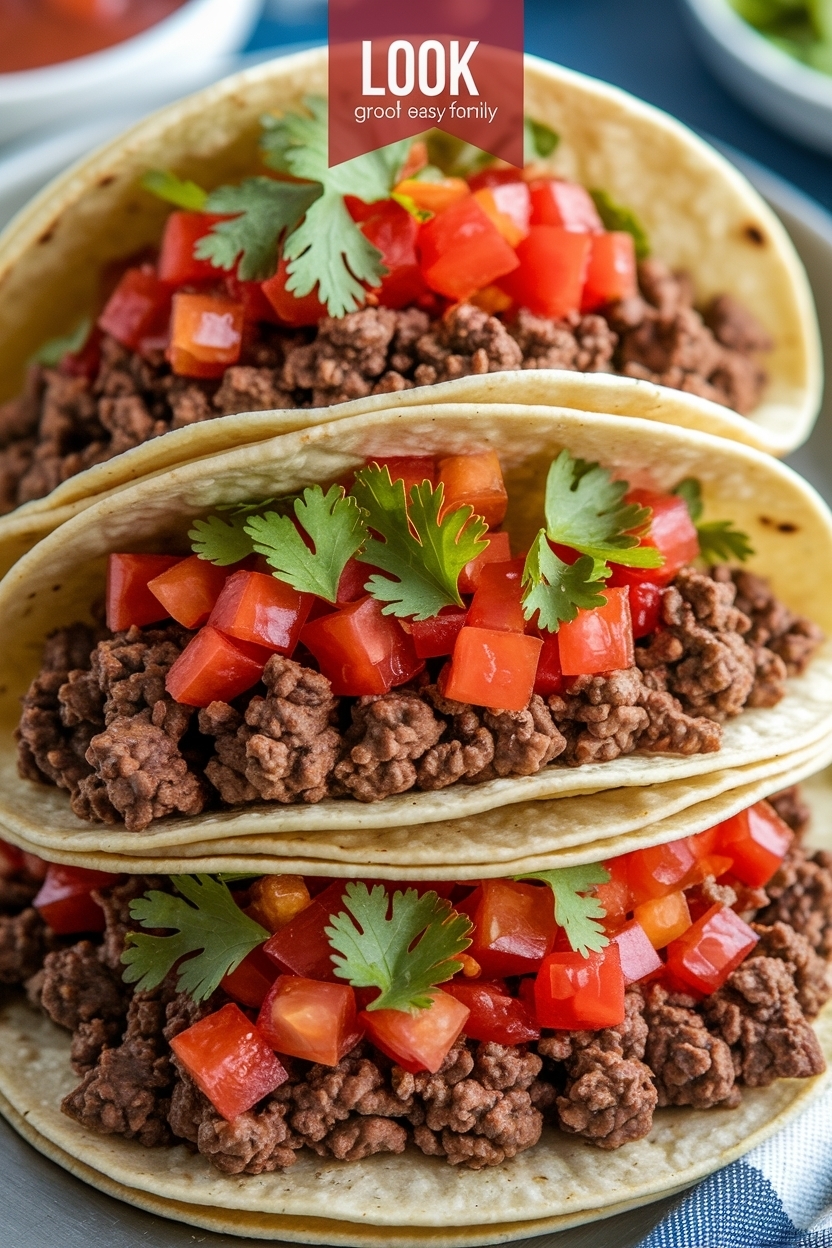 ground beef tacos recipe easy family