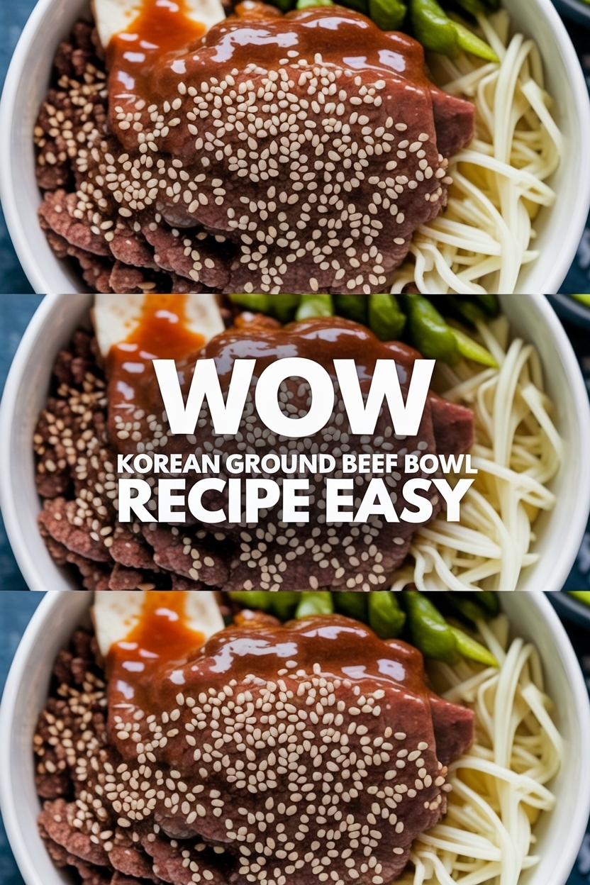 korean ground beef bowl recipe easy
