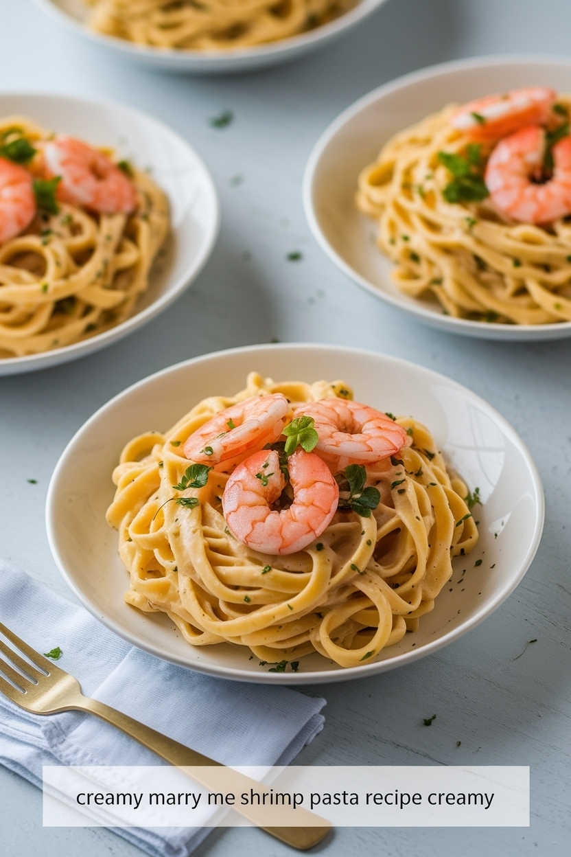 marry me shrimp pasta recipe creamy