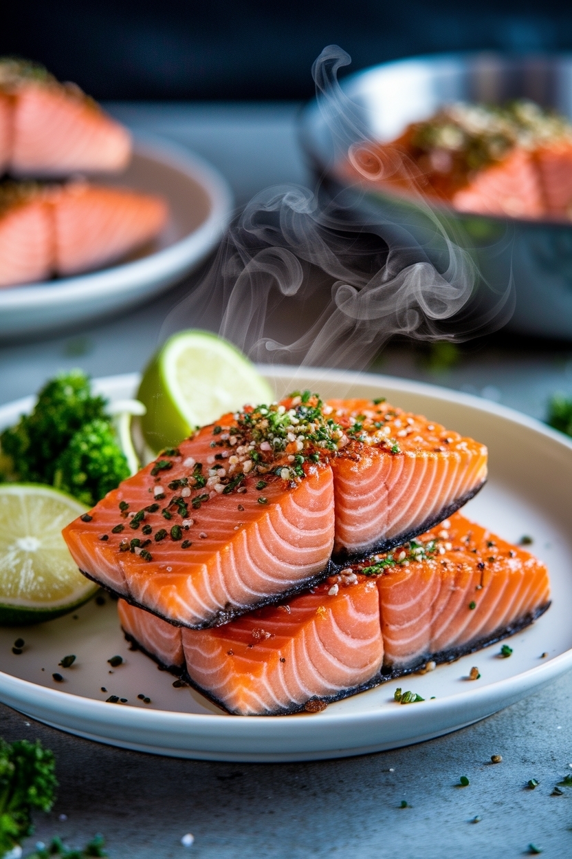 air fryer salmon bites recipe crispy