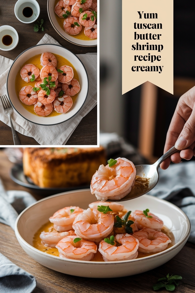 tuscan butter shrimp recipe creamy