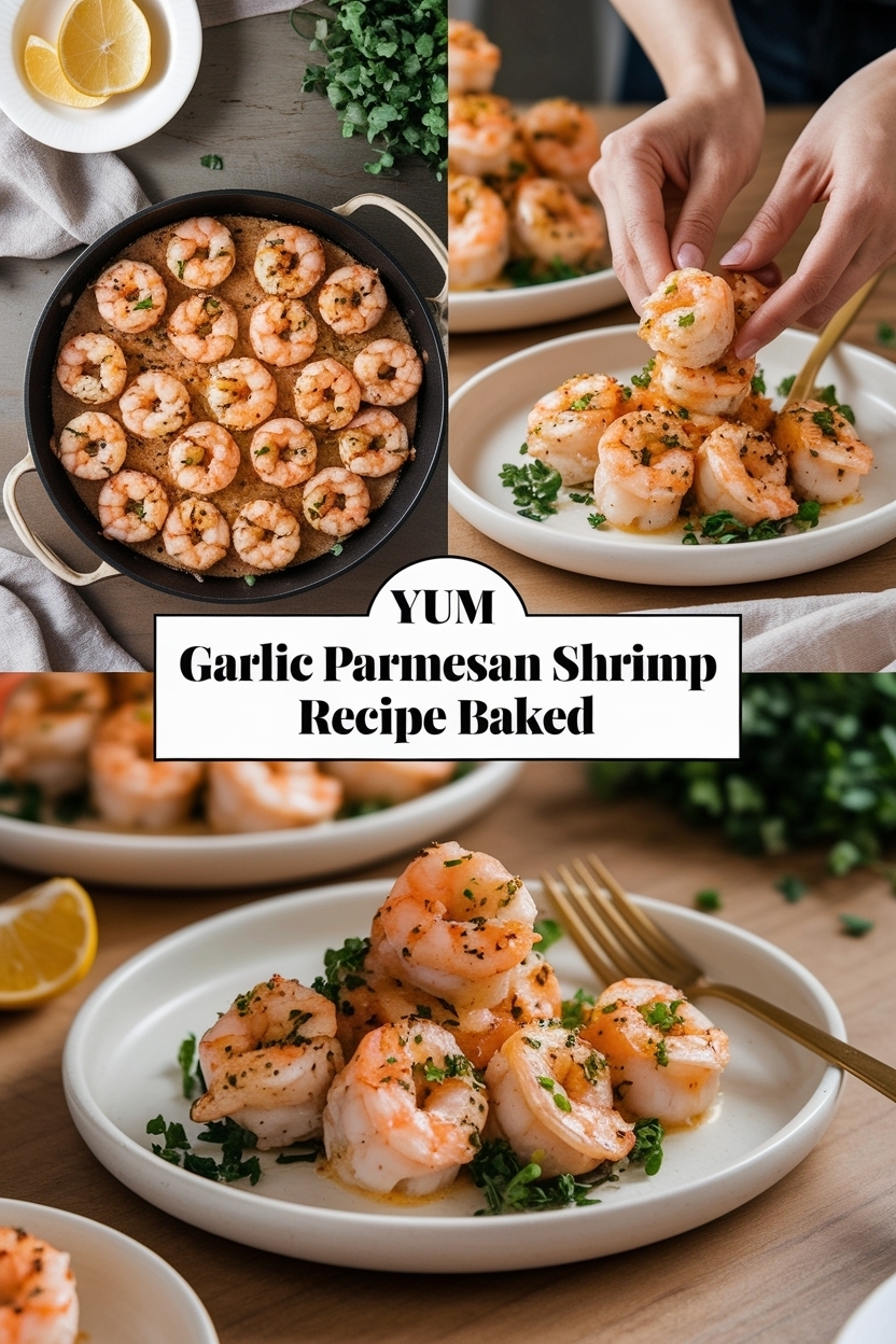 garlic parmesan shrimp recipe baked
