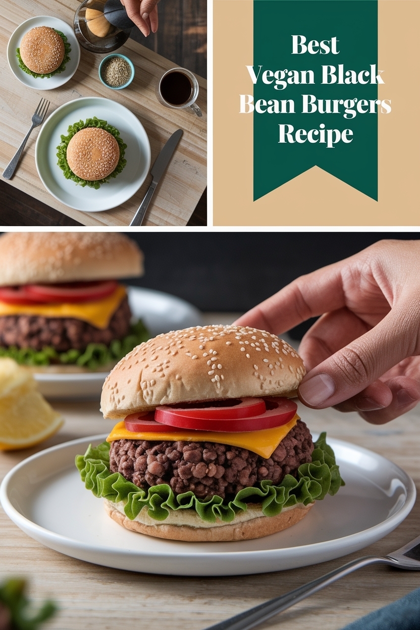 vegan black bean burgers recipe