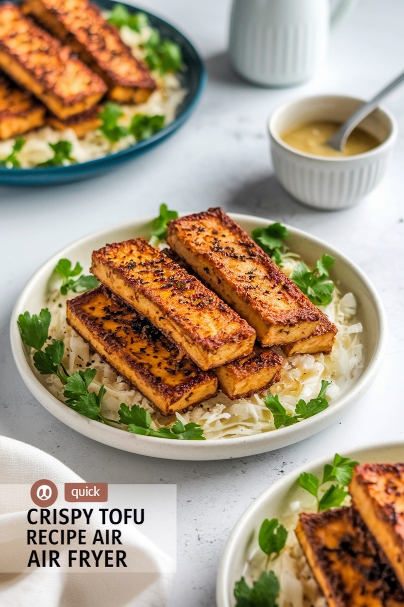 crispy tofu recipe air fryer