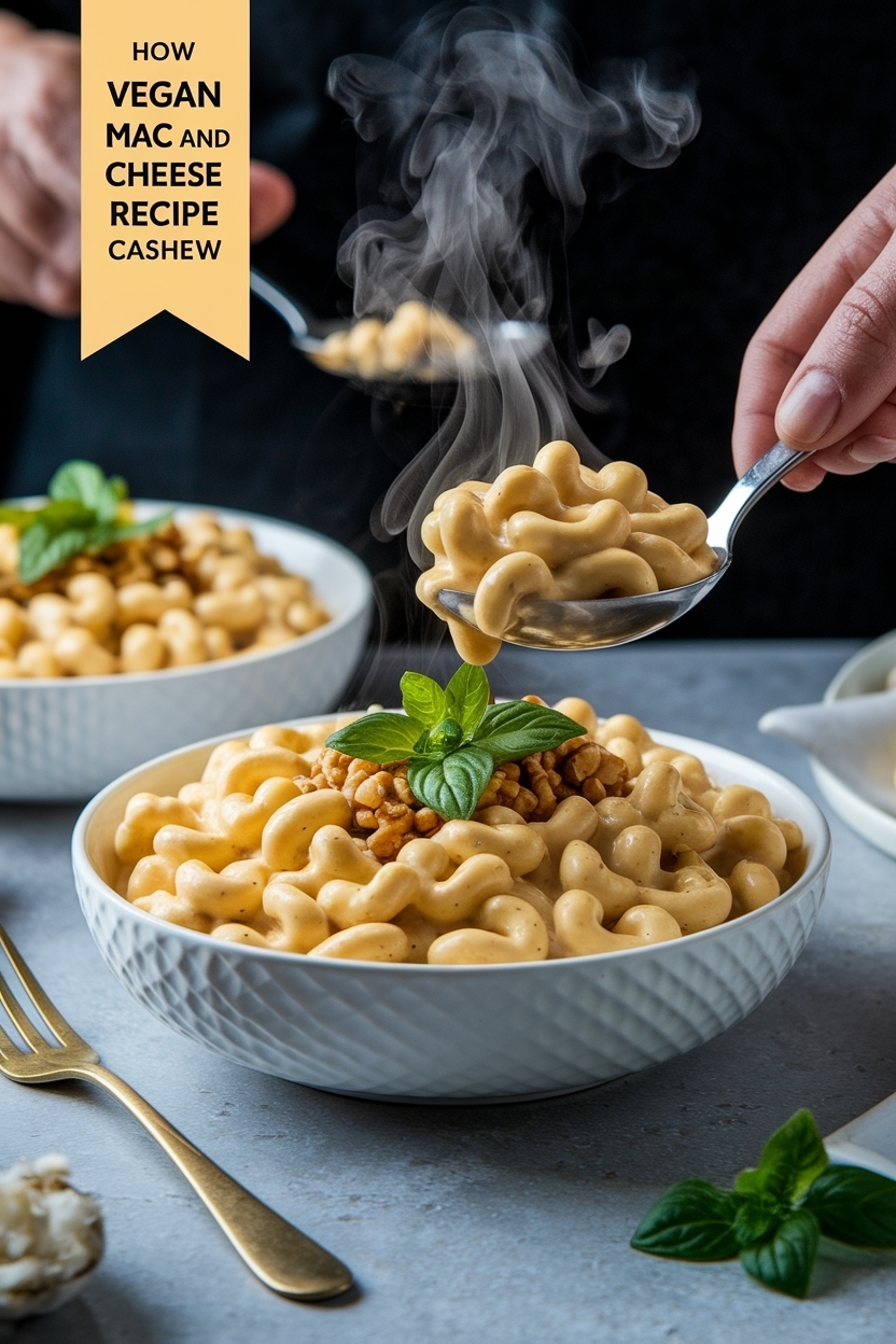 vegan mac and cheese recipe cashew