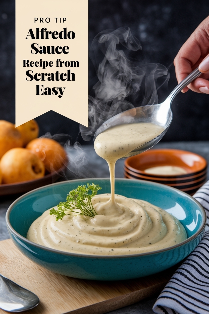 alfredo sauce recipe from scratch easy