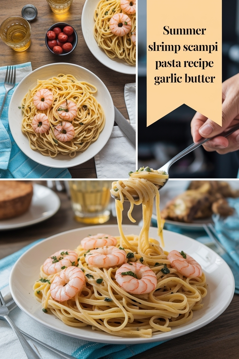 shrimp scampi pasta recipe garlic butter