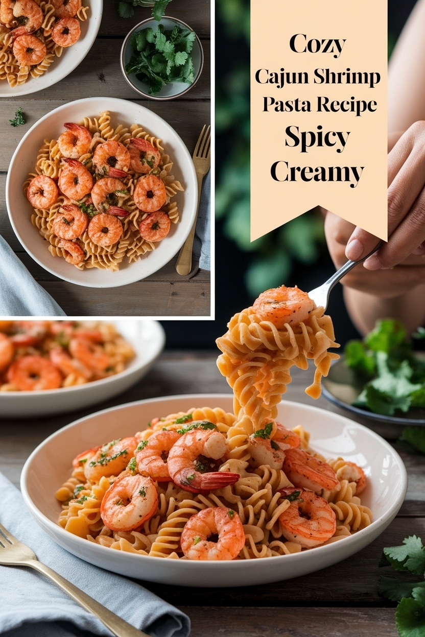 cajun shrimp pasta recipe spicy creamy