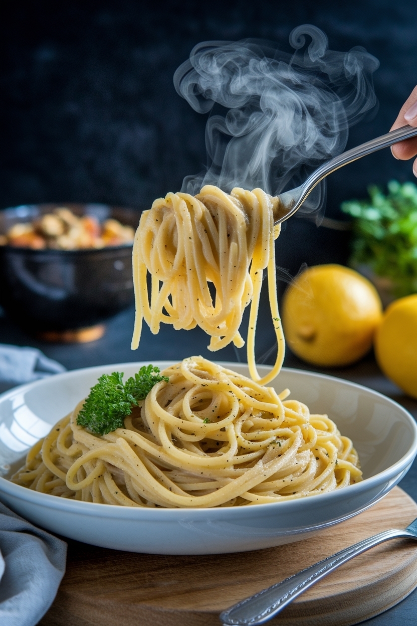 lemon garlic pasta recipe light fresh