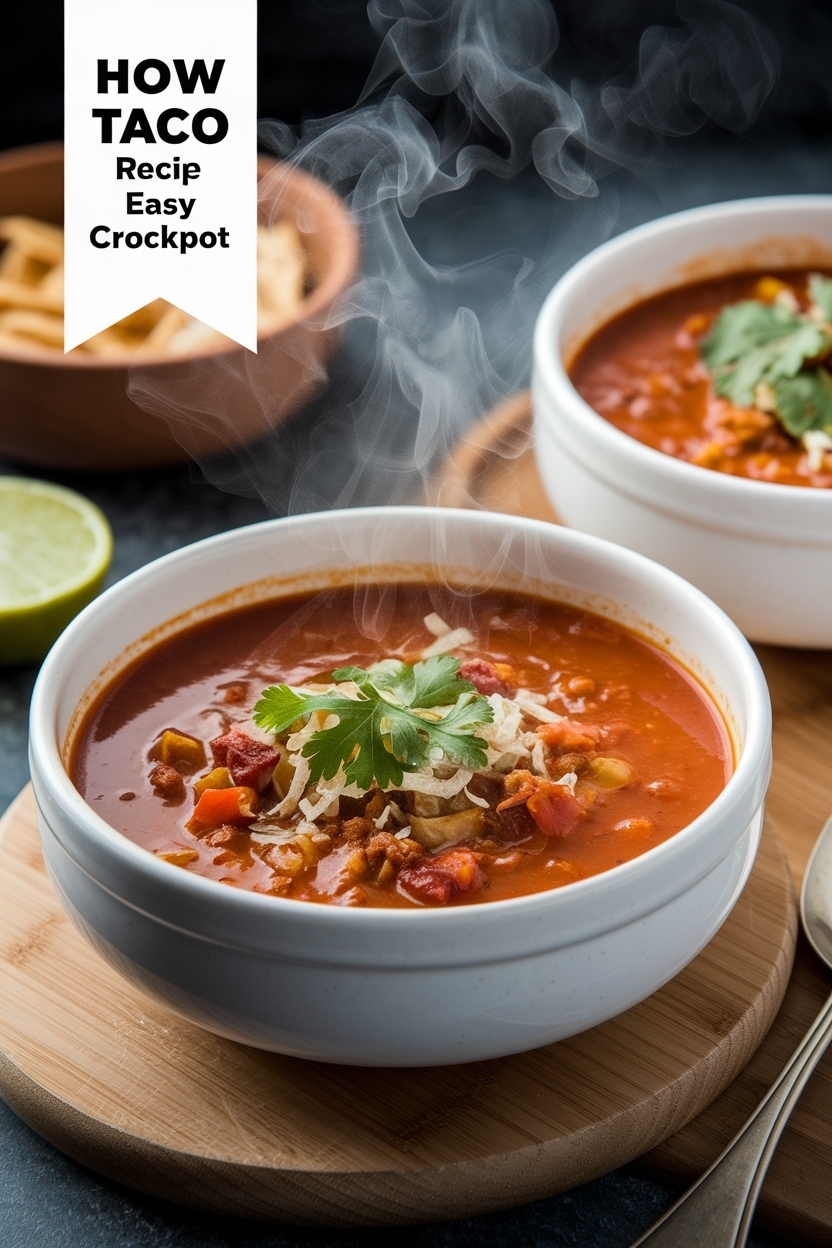taco soup recipe easy crockpot